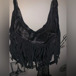 Fringe handbag